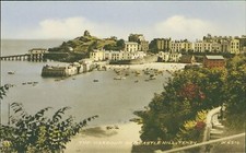 Tenby Harbour And Castle Hill