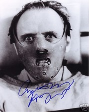ANTHONY HOPKINS AUTOGRAPH