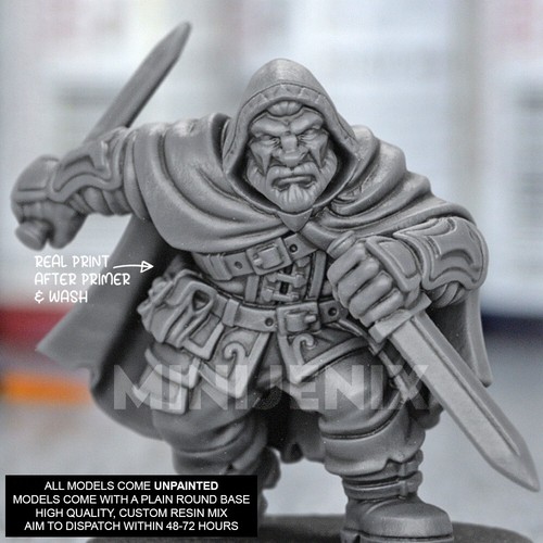 Dwarf rogue fantasy - dwarf, d&d
