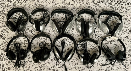 Headphones job lot - x, –