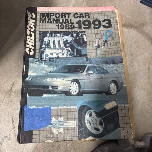 Chilton import manual - chilton, 89