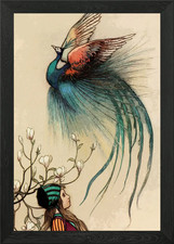vintage fairy tales Framed