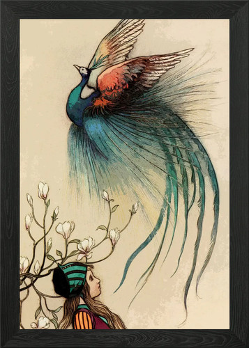 Vintage fairy tales - tales, framed