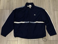 Adidas Navy Blue Track Jacket