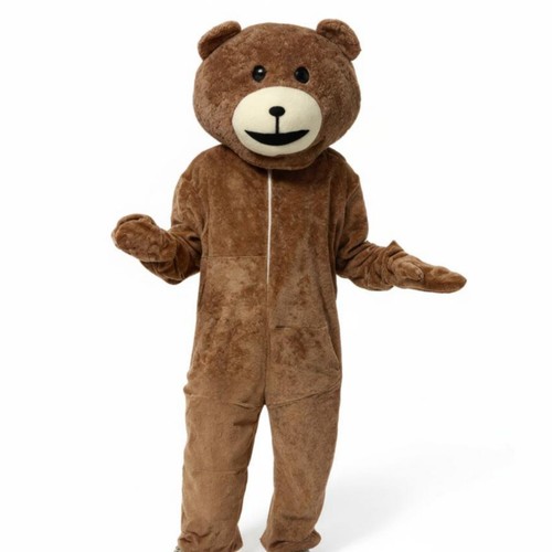 Bear mascot costume clear - bear,