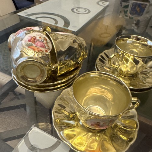Vintage gold lustre china - vintage,