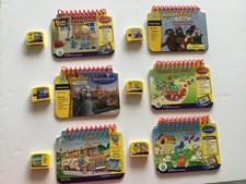 Leap frog my first leap pad bundle 6 Books & Cartridges wiggles bob the builder
