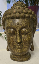 oriental Buddha Head  indoor ornament  figure very rarely used and very beautifu