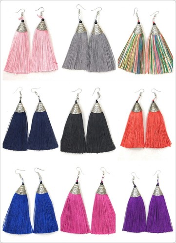 Long funky tassel - long,