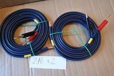 TALK TALK CABLE 3.1 Speaker Cables -2.16  m x2 with 4 Banana Plugs