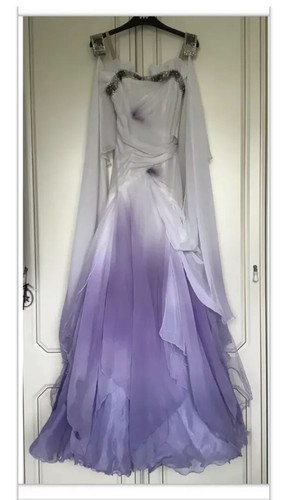 Chrisanne purple white - chrisanne,