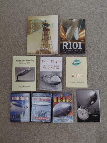 Lot airship books r100 - books,