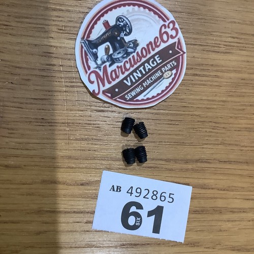 Vintage singer grub screws - singer, 4