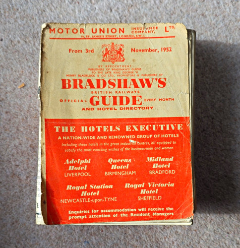 Bradshaw british railways - bradshaw’s,