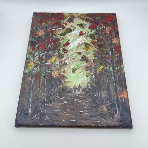 Original acrylic palette - palette, knife