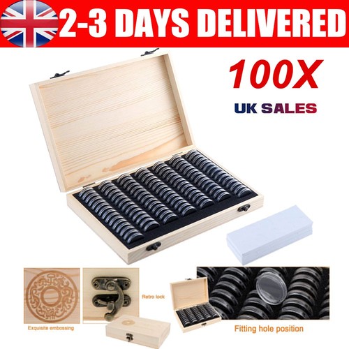 Wooden coins display storage - coins,