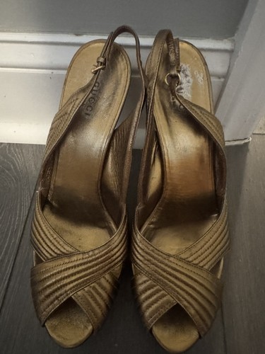 Gucci women slingback gold - gucci, women’s