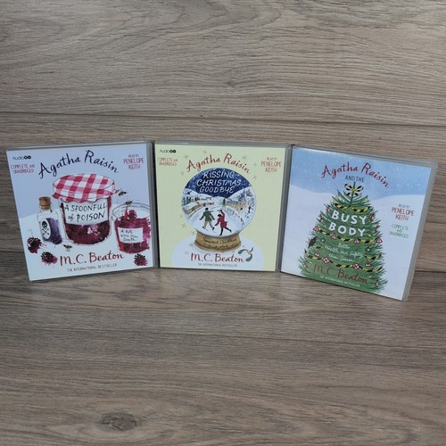 Agatha raisin audiobook - raisin, cd
