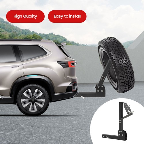 Trailer spare tire - tire, rack