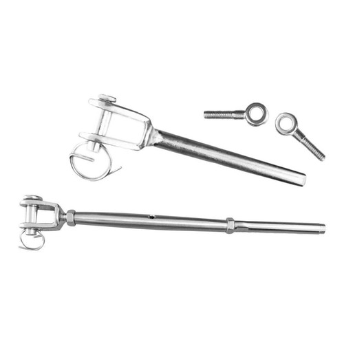 Deck cable railing kit for - deck,