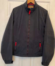 Musto Red Yacht Windbreaker Sailing Jacket - Navy Blue UK Size 16Womens Coat