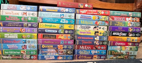 Disney vhs collection - vhs,