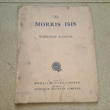 MORRIS ISIS WORKSHOP MANUAL
