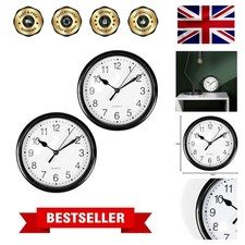 6 Inch Wall Clock Set of 2
