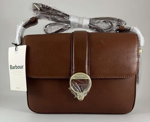 Barbour brown leather rosa - brown,
