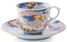 Arita Ware Coffee Cup Saucer