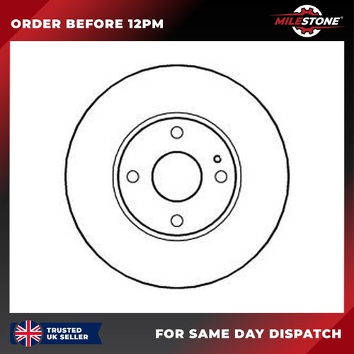 Brake disc for mazda 5 - brake,