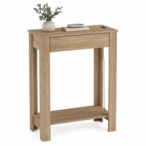Narrow hallway console table - narrow,