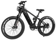 VITILAN T7 Electric Bike Mountain E-bike 48V 20AH 26" Ebike OffRoad Fat Tyre NEW