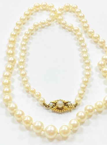 Vintage genuine cultured - vintage,