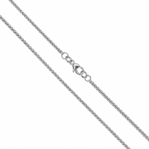 Platinum spiga chain - spiga, necklace