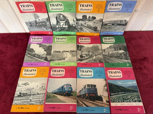 Trains illustrated magazine - illustrated,
