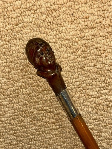 Antique bamboo walking - antique, stick