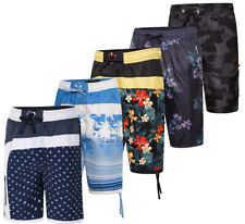 Mens KAM BIG Floral Hawaiian Swim Shorts Beach Summer Mesh Lined 2-8XL