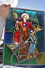 Antique Flanders stained glass
