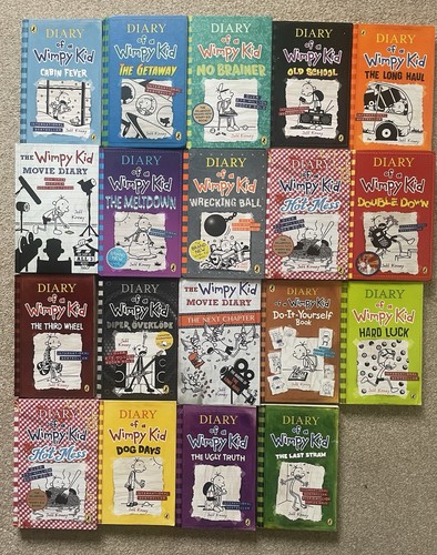 Diary wimpy kid job lot - of,