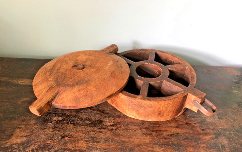 Vintage primitive wooden
