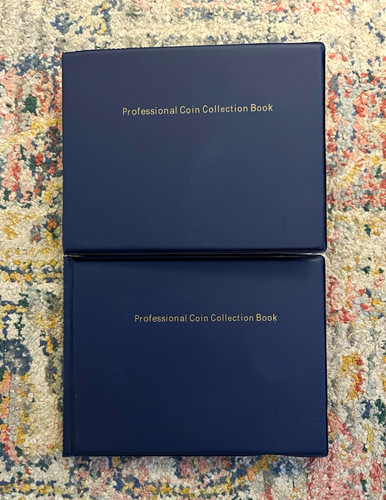 Coin collection album - coin,