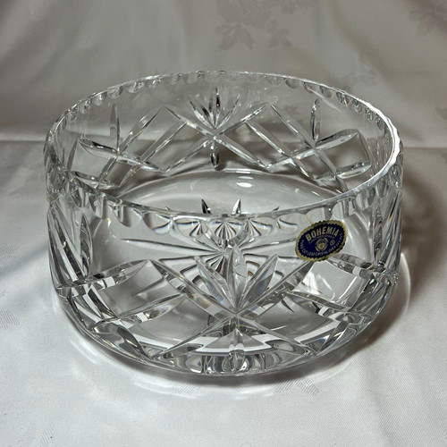 Bohemia crystal bowl 20cm hand - bohemia,