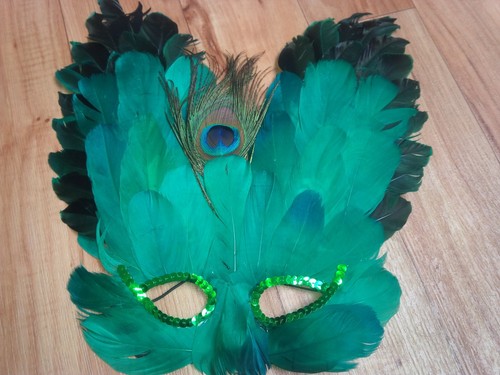 Green goddess feathered - x,