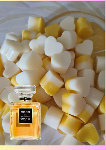 60x mini heart wax melts - mini,