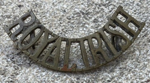 Title ww1 royal irish - "royal,