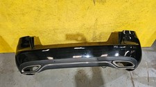 MERCEDES C CLASS S205 C350e HYBRID ESTATE 14-18 REAR BUMPER & PDC SENSORS BLACK