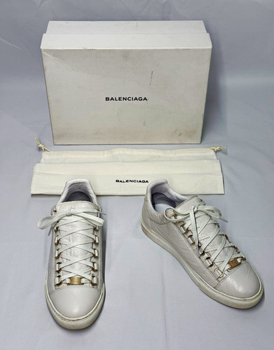 Balenciaga arena white leather - arena,