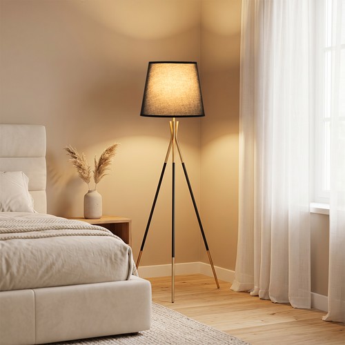 Tripod floor lamp 157cm with - 157cm,