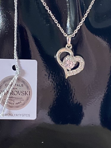 Swarovski heart pendant - swarovski,